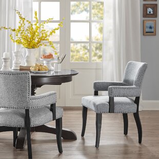 Comfortable dining chair 2024 with arms